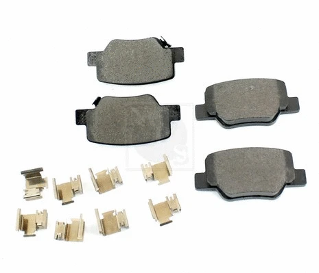Brake Pad Set, disc brake (T361A40)