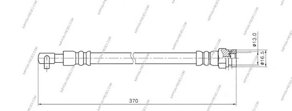 Brake Hose (M370A41)
