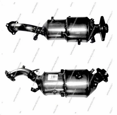 Soot/Particulate Filter, exhaust system (T435A59)