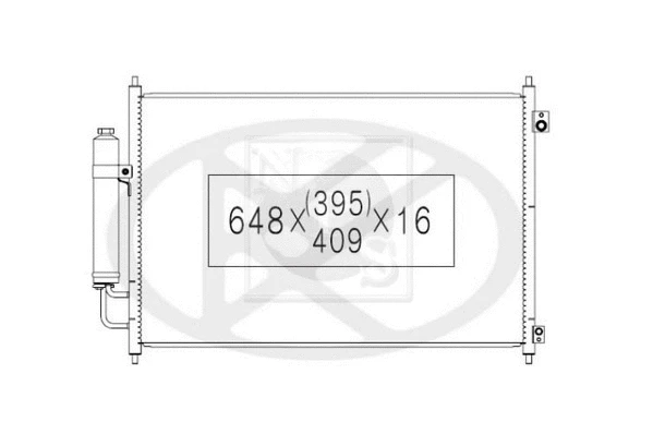 Condenser, air conditioning (N526N14)
