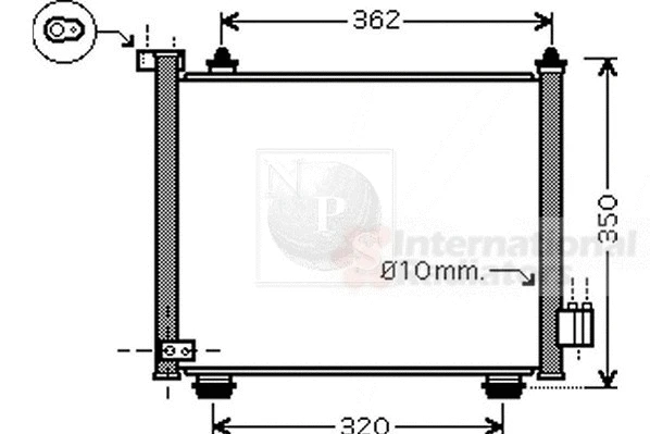 Condenser, air conditioning (S526I06)