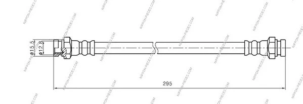 Brake Hose (M370A12)
