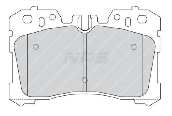 Brake Pad Set, disc brake (T360A135)