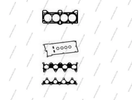 Gasket Kit, cylinder head (H124I06)