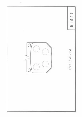 Brake Pad Set, disc brake (N360N63)