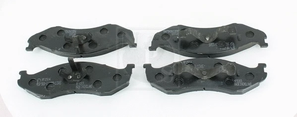 Brake Pad Set, disc brake (K360A06)