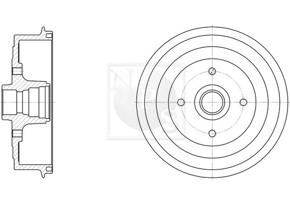Brake Drum (D340O02)