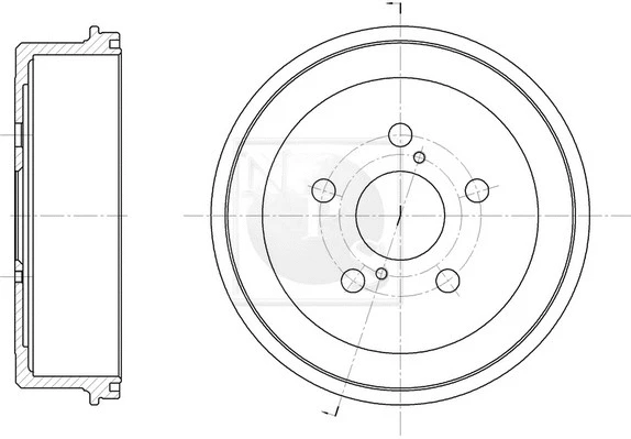 Brake Drum (T340A06)