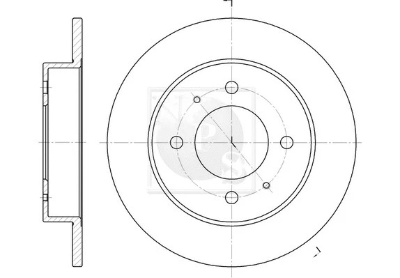 Brake Disc (H331I02)