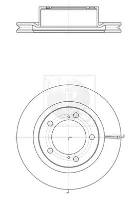 Brake Disc (T330A155)