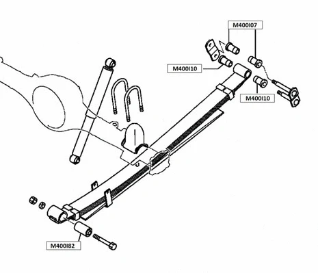 Bushing, leaf spring