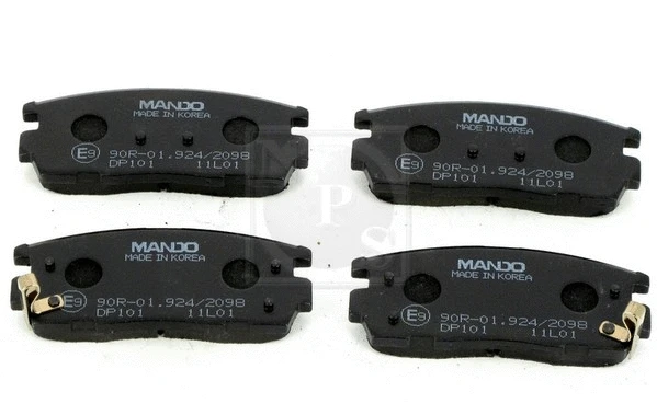 Brake Pad Set, disc brake (D361O06)