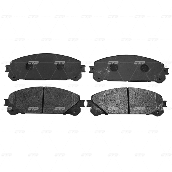 Brake Pad Set, disc brake (GK1082)