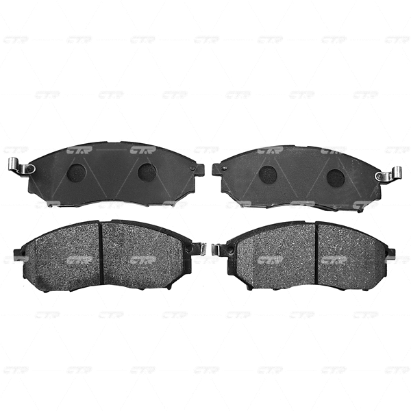 Brake Pad Set, disc brake (GK0727)