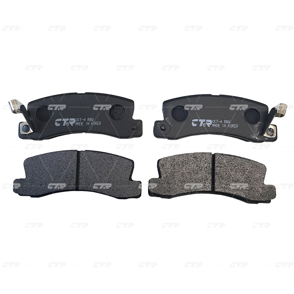 Brake Pad Set, disc brake (GK1018)