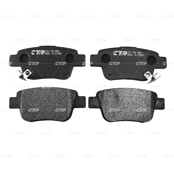 Brake Pad Set, disc brake (GK1169)