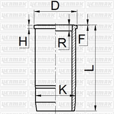 Cylinder Sleeve (51-06070-000)