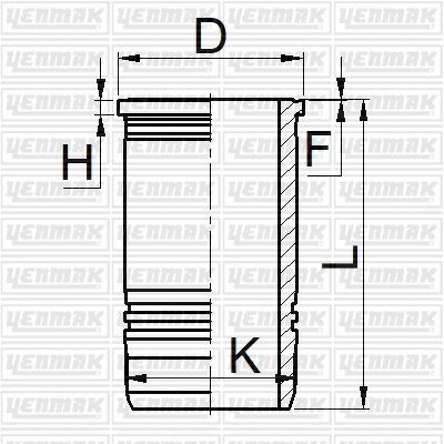 Cylinder Sleeve (51-05228-000)