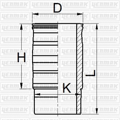 Cylinder Sleeve (51-05932-000)