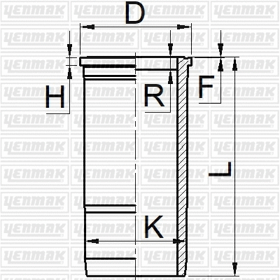 Cylinder Sleeve (51-06077-000)