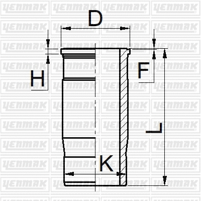 Cylinder Sleeve (51-06055-000)