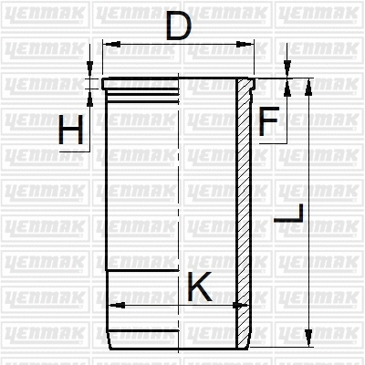 Cylinder Sleeve (51-05444-000)