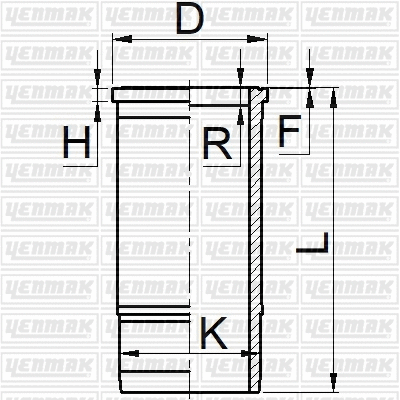 Cylinder Sleeve (51-06076-000)