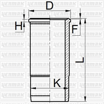 Cylinder Sleeve (51-06068-000)