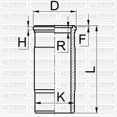 Cylinder Sleeve (51-06058-000)