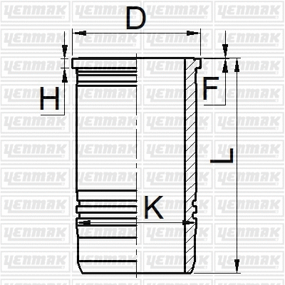 Cylinder Sleeve (51-06066-000)