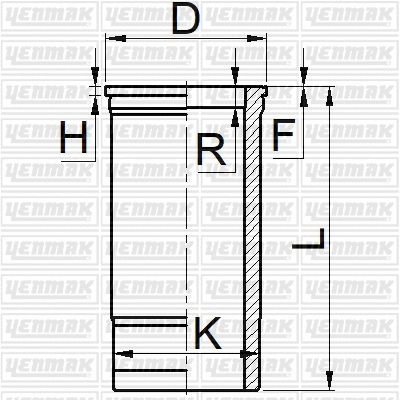 Cylinder Sleeve (51-05917-000)