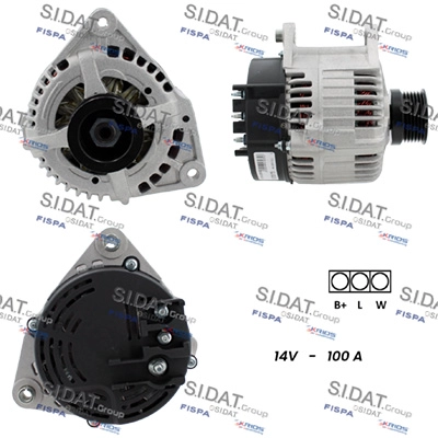 Alternator (A12MA1286A2)