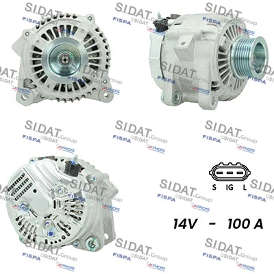 Alternator (A12DE0720A2)
