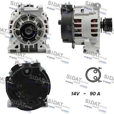 Alternator (A12VA0083A2)