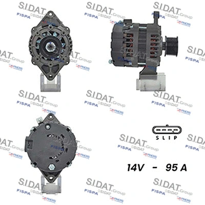 Alternator (A12DR1074A2)