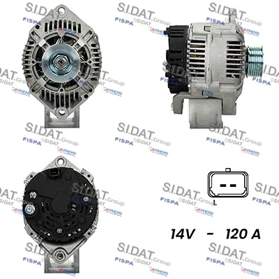 Alternator (A12VA0574A2)