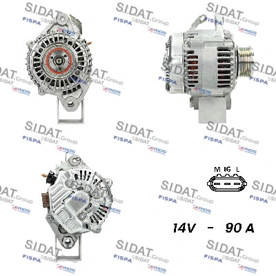 Alternator (A12DE0175A2)