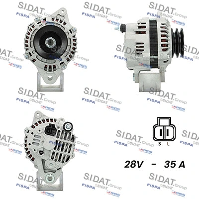 Alternator (A24MH0129A2)