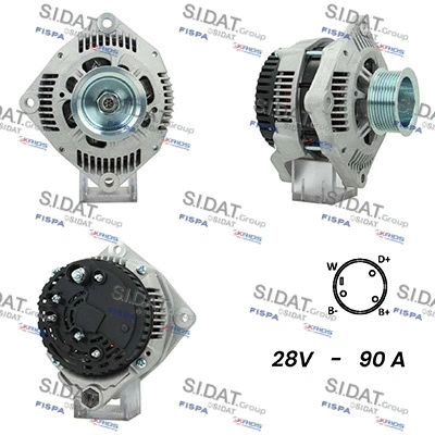 Alternator (A24VA0106A2)