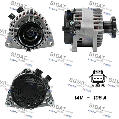 Alternator (A12DE0427A2)