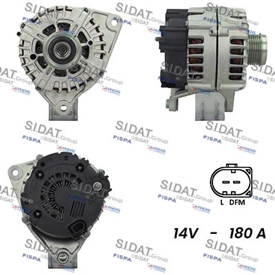 Alternator (A12VA0406A2)