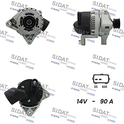 Alternator (A12BH0382A2)