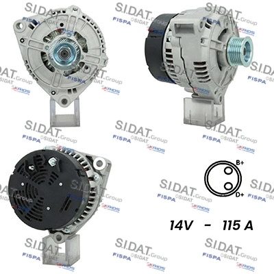 Alternator (A12BH0935A2)