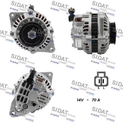 Alternator (A12VA0817A2)
