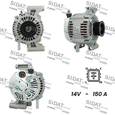 Alternator (A12DE1042A2)