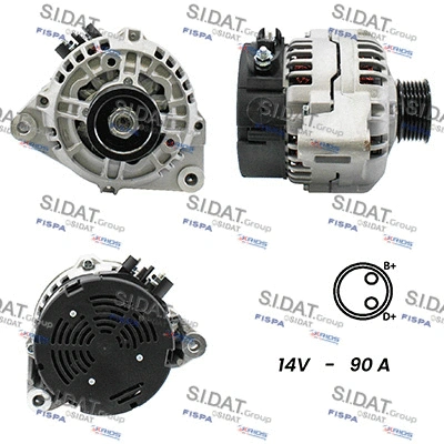 Alternator (A12BH0410A2)