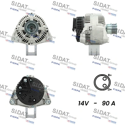 Alternator (A12VA0381A2)