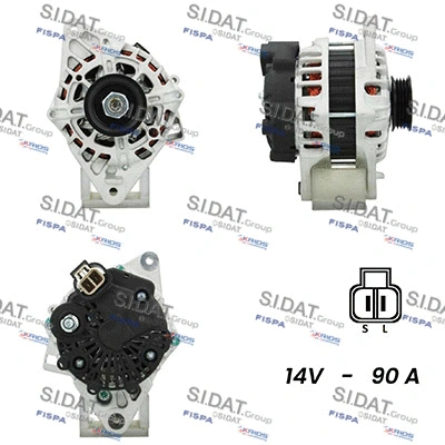 Alternator (A12VA0165A2)