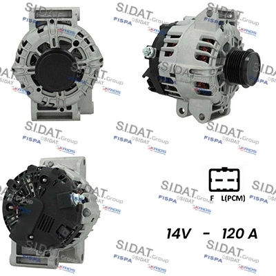 Alternator (A12VA0462A2)