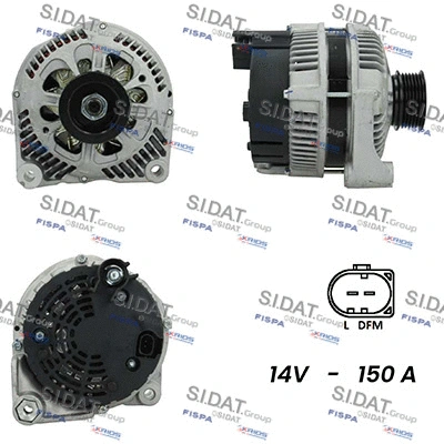Alternator (A12VA0507A2)